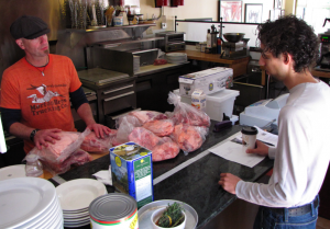 Dave the Butcher and Mike Moore of La Trappe